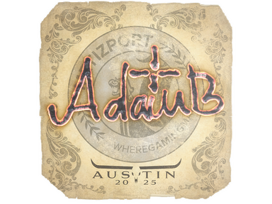Sticker | adamb | Austin 2025