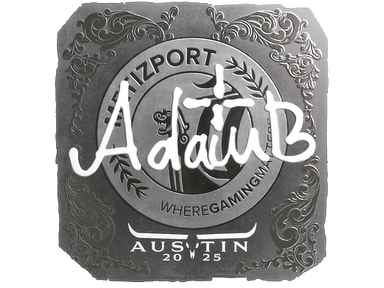 Sticker | adamb (Foil) | Austin 2025