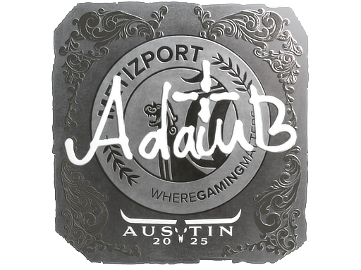 Sticker | adamb (Foil) | Austin 2025