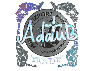 Sticker | adamb (Holo) | Austin 2025