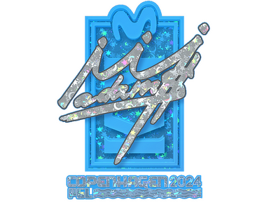 Sticker | adamS (Glitter) | Copenhagen 2024