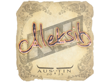 Sticker | Aleksib | Austin 2025