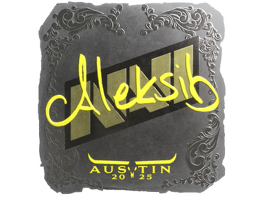 Sticker | Aleksib (Foil) | Austin 2025