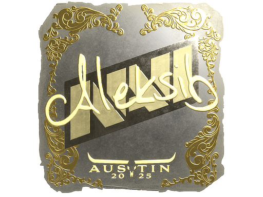 Sticker | Aleksib (Gold) | Austin 2025