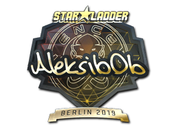Sticker | Aleksib (Gold) | Berlin 2019