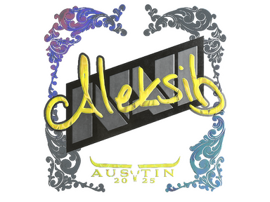 Sticker | Aleksib (Holo) | Austin 2025