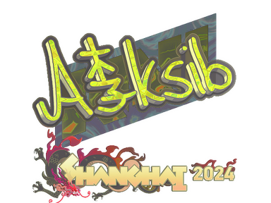 Sticker | Aleksib (Holo) | Shanghai 2024
