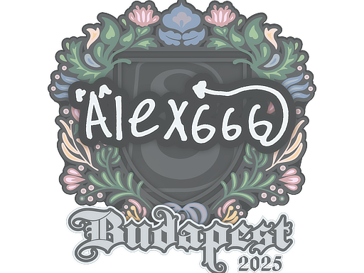 Sticker | alex666 | Budapest 2025