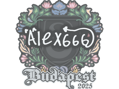 Sticker | alex666 | Budapest 2025