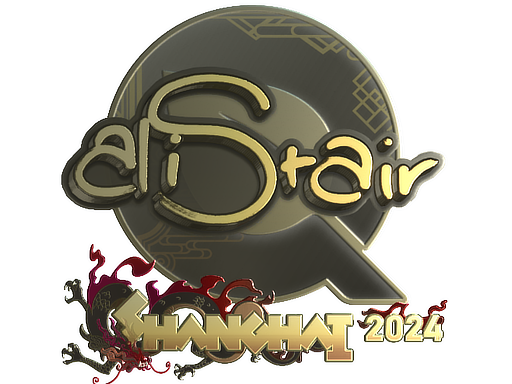 Sticker | aliStair (Gold) | Shanghai 2024