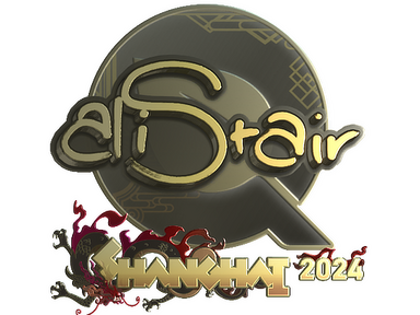 Sticker | aliStair (Gold) | Shanghai 2024