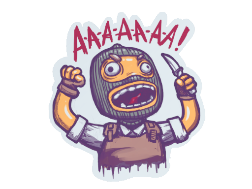 Sticker | Angry T