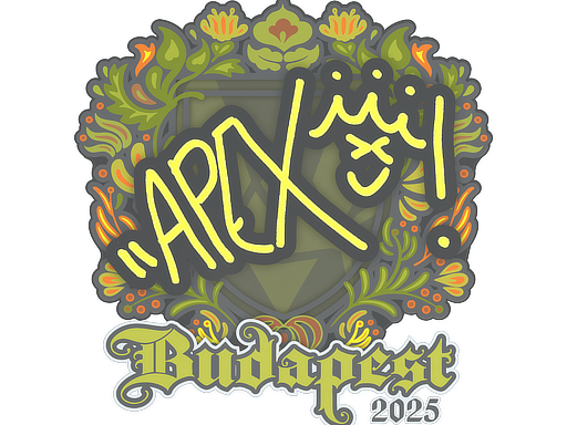 Sticker | apEX | Budapest 2025