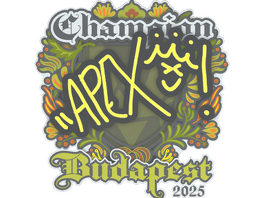 Sticker | apEX (Champion) | Budapest 2025
