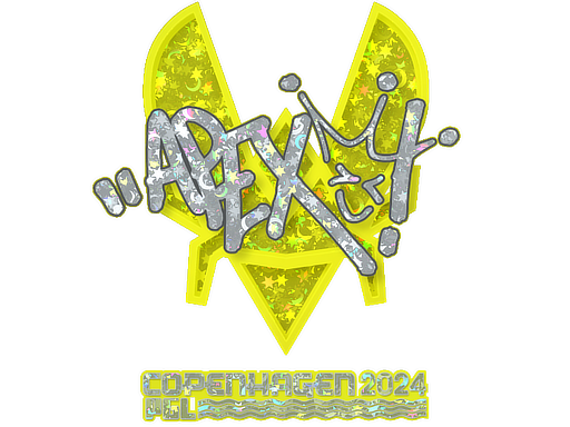Sticker | apEX (Glitter) | Copenhagen 2024