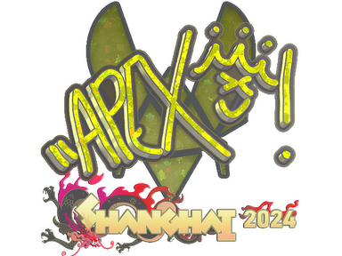 Sticker | apEX (Glitter) | Shanghai 2024
