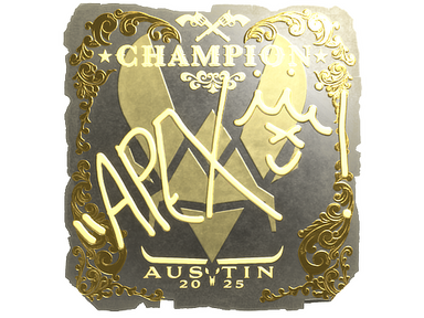 Sticker | apEX (Gold, Champion) | Austin 2025