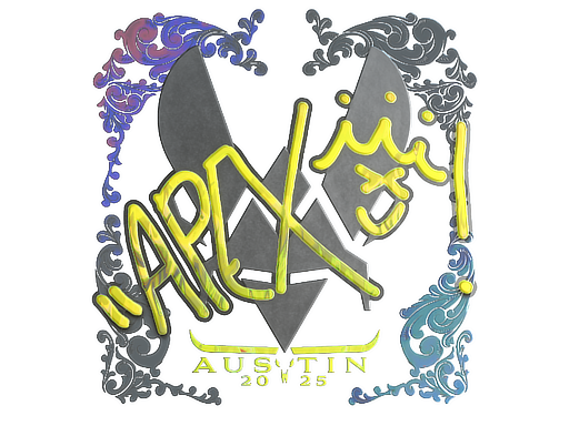 Sticker | apEX (Holo) | Austin 2025