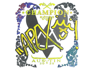 Sticker | apEX (Holo, Champion) | Austin 2025