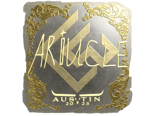 Sticker | Ariucle (Gold) | Austin 2025