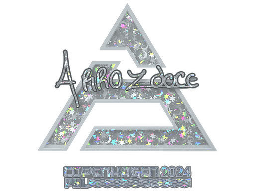 Sticker | arrozdoce (Glitter) | Copenhagen 2024