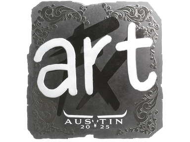 Sticker | arT (Foil) | Austin 2025