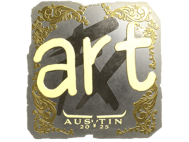 Sticker | arT (Gold) | Austin 2025