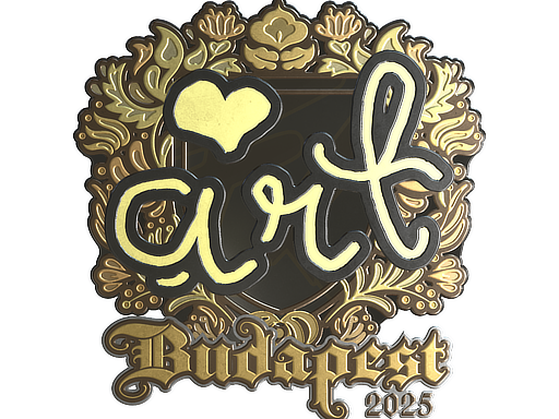 Sticker | arT (Gold) | Budapest 2025