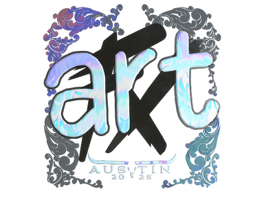 Sticker | arT (Holo) | Austin 2025