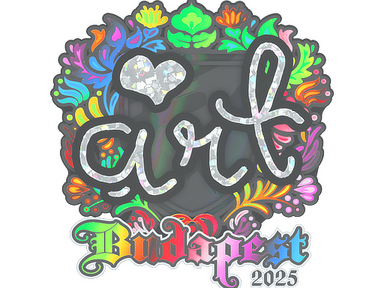 Sticker | arT (Holo) | Budapest 2025