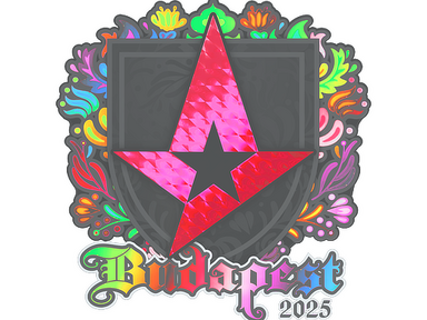 Sticker | Astralis (Holo) | Budapest 2025
