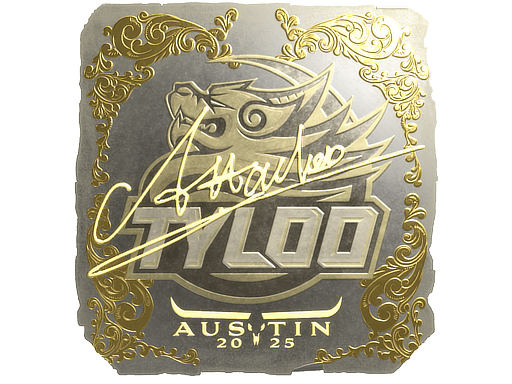 Sticker | Attacker (Gold) | Austin 2025