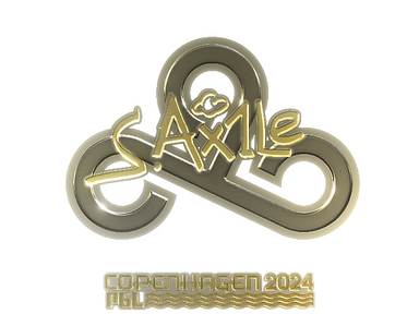 Sticker | Ax1Le (Gold) | Copenhagen 2024