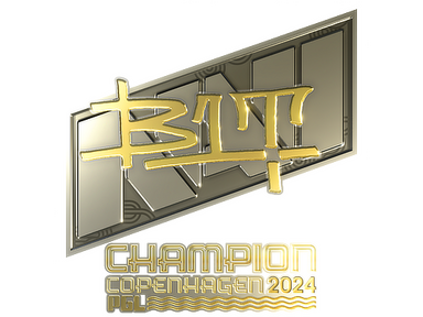 Sticker | b1t (Gold, Champion) | Copenhagen 2024