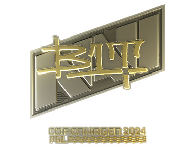 Sticker | b1t (Gold) | Copenhagen 2024