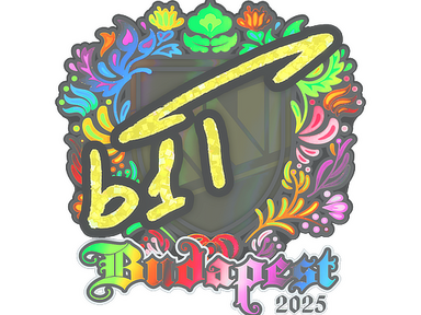 Sticker | b1t (Holo) | Budapest 2025