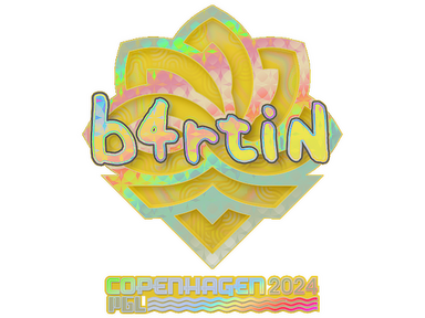 Sticker | b4rtiN (Holo) | Copenhagen 2024