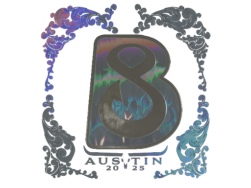 Sticker | B8 (Holo) | Austin 2025
