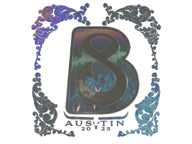 Sticker | B8 (Holo) | Austin 2025