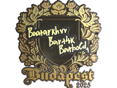 Sticker | Bart4k (Gold) | Budapest 2025