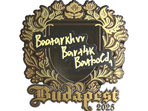 Sticker | Bart4k (Gold) | Budapest 2025