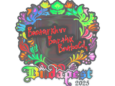 Sticker | Bart4k (Holo) | Budapest 2025