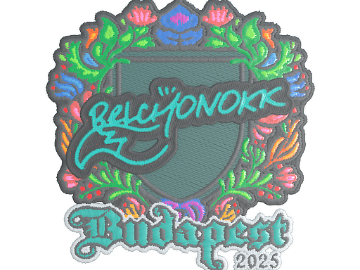 Sticker | BELCHONOKK (Embroidered) | Budapest 2025