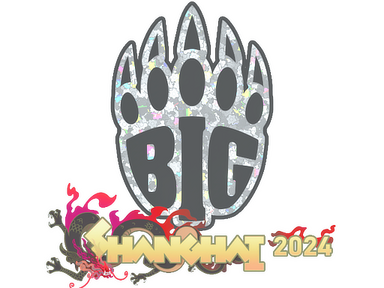 Sticker | BIG (Glitter) | Shanghai 2024