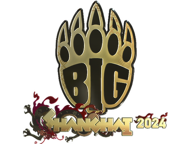 Sticker | BIG (Gold) | Shanghai 2024