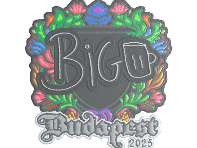 Sticker | biguzera (Embroidered) | Budapest 2025