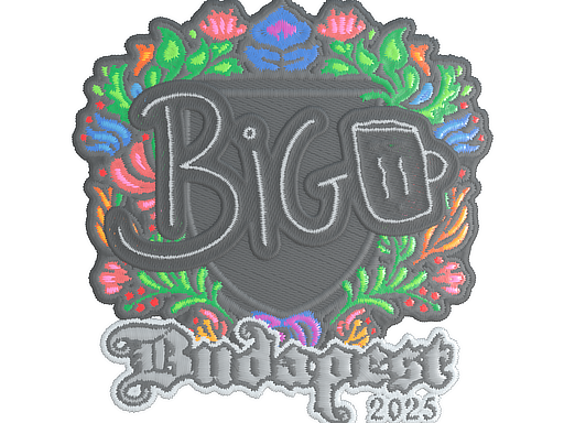 Sticker | biguzera (Embroidered) | Budapest 2025