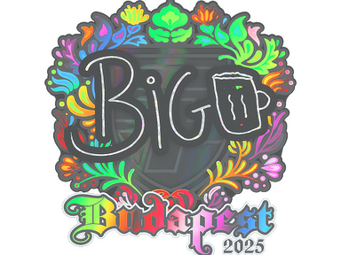 Sticker | biguzera (Holo) | Budapest 2025