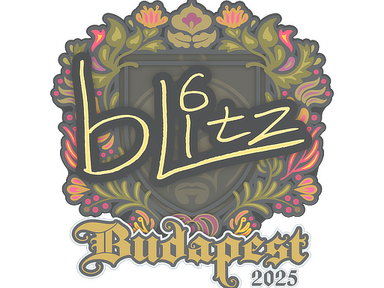 Sticker | bLitz | Budapest 2025