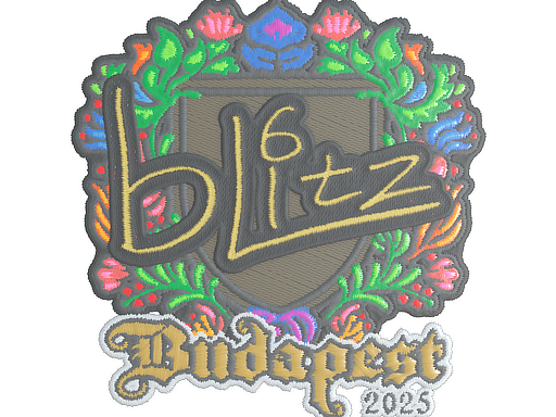 Sticker | bLitz (Embroidered) | Budapest 2025
